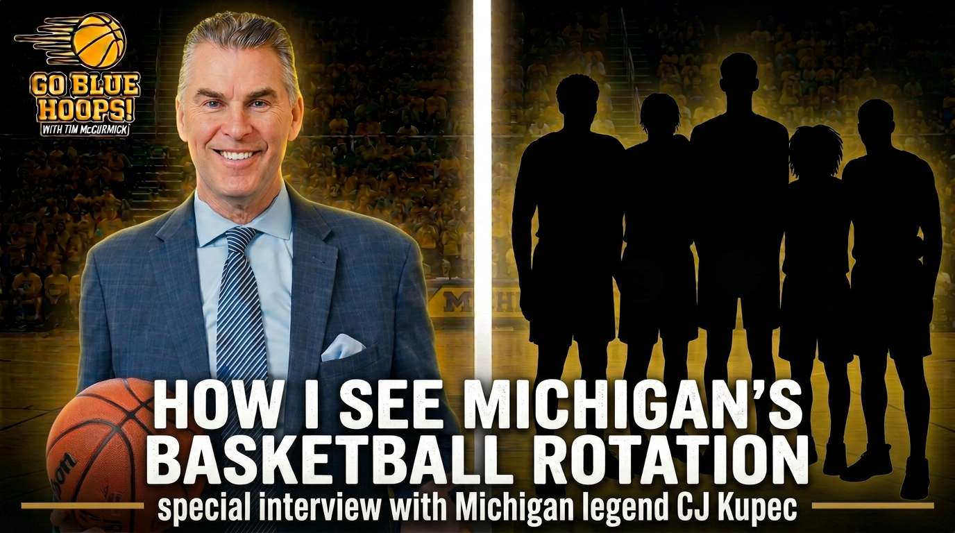 Who Starts? Who Plays? Tim McCormick breaks it down.  + CJ Kupec Interview.  Blue Hoops Ep 47